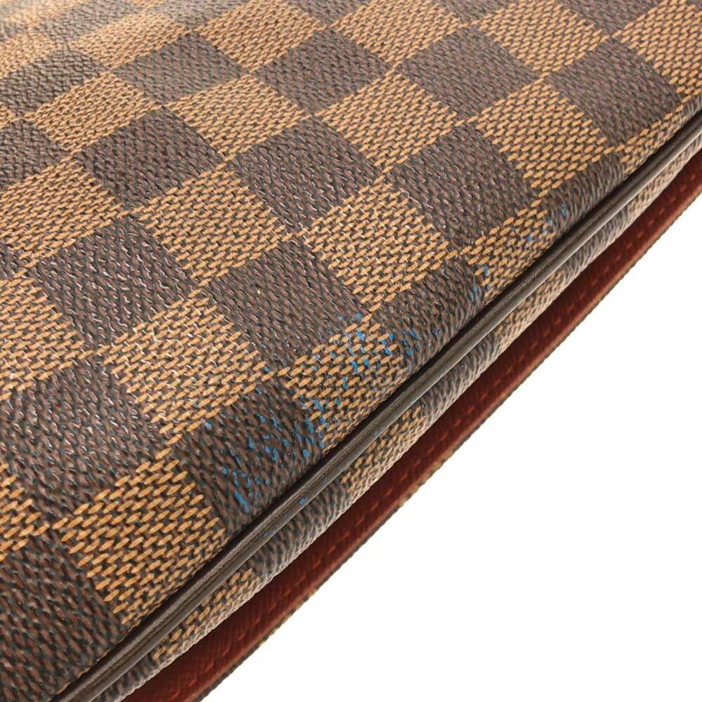 LOUIS VUITTON Authentic Brown Damier Shoulder Bag - Picture 4 of 10